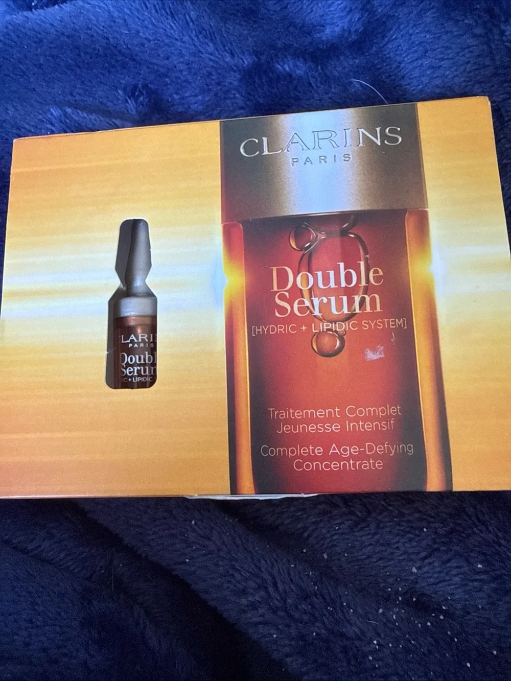Clarins Double Serum Augmented Double Power Sample Set 3 Vials